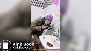 Secret sink shit in India