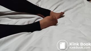 Sexy Pantyhose Play Ripping Bitch