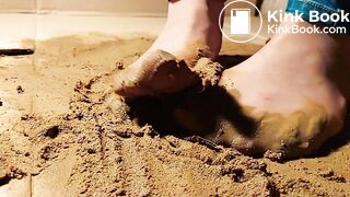 Asian jeans Pantyhose slow Motion 1