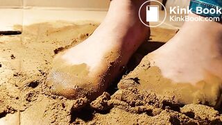 Asian jeans Pantyhose slow Motion 1