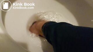 pantyhose wash shit in slow motion