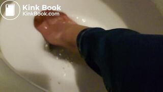 pantyhose wash shit in slow motion