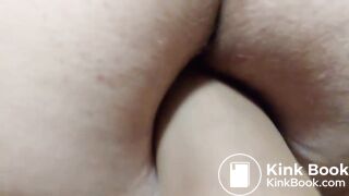 asian play in ass hole in pantyhose feet