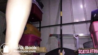 Shitting in a Shed During a Storm (Short Clip)