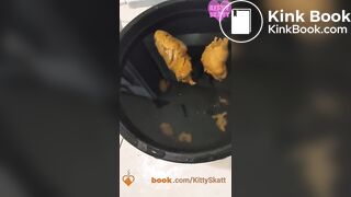 Big poop big splash from up high