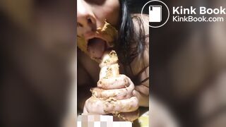 Nasty shit eater