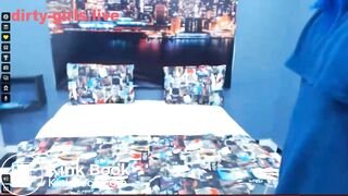 Dirty tatooed slut poo and puke play