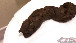 Extreme Close-Up Poo Birth