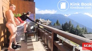 Public Flashing Gardener Gets BDSM Surprise