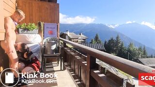 Public Flashing Gardener Gets BDSM Surprise