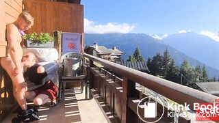 Public Flashing Gardener Gets BDSM Surprise