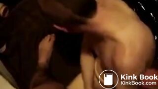 Sucking dirty cock