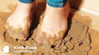 Brown pantyhose asian very mad