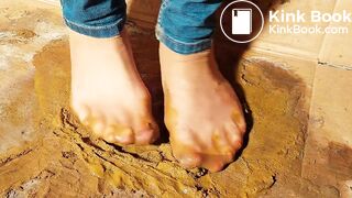 Asian Spice Pantyhose Shitty Gunky Box new