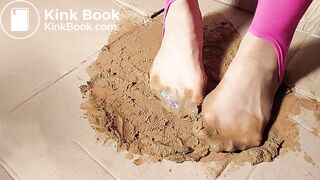 Stupid Asian Gunky Box Nylons Stuck slowMotion