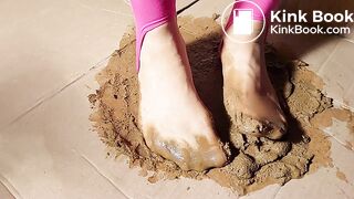 Stupid Asian Gunky Box Nylons Stuck slowMotion