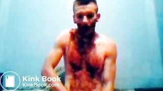 scat smearing, eating and stroking