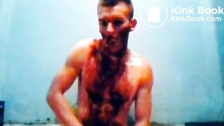 scat smearing, eating and stroking