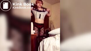 femboyscotty23 - Riding my HUGE 8 inch dildo