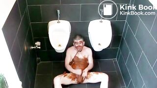 scat in the men's room