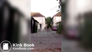 playing with shit outdoors