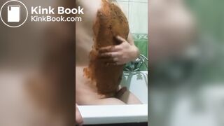 quick twink scat smear no cum