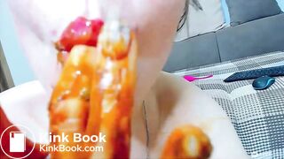 Beautiful Slut Does Dirty Anal and Tastes