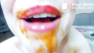 Beautiful Slut Does Dirty Anal and Tastes