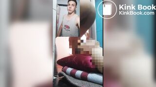 Cute str8 guy feed me poop cream ????