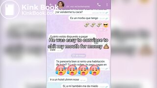 My str8 neighbord accepted to shit my mouth ????