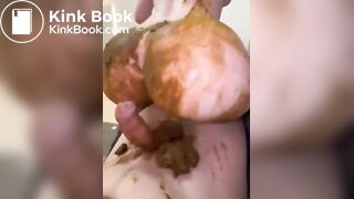 Poop-covered ass dancing.
