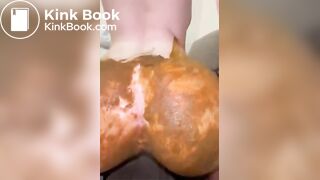 Poop-covered ass dancing.