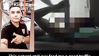 Argentinian soccer gamer accepted to ahit my mouth