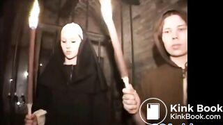 Skøre dansk, tysk, italiensk, spansk og svensk kones BDSM gangbang