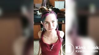 she can't avoid total submission