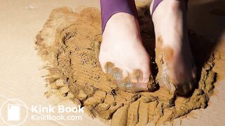 very hot asian pantyhose feet dog gunky