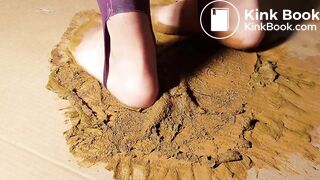 very hot asian pantyhose feet dog gunky