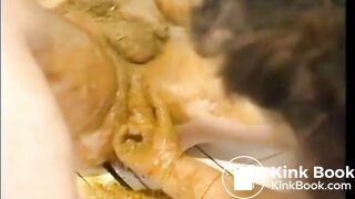 Vintage German scat couple