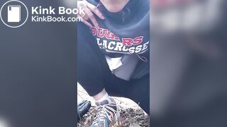 Horny Cougar Takes A Shit And Talks Dirty