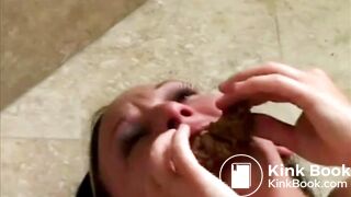 Man Shits in Girls Mouth HD