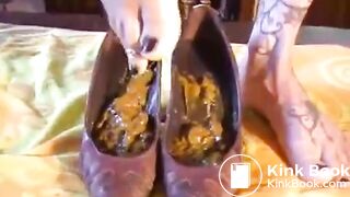 Diarrhea in shoes