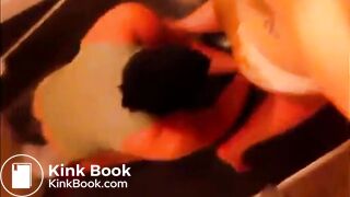 Blond scat girl panty pooping