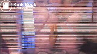 Fat cellulitic ass lady shitting in plastic panty