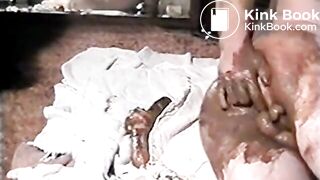 black socks, scat dildos and my butt