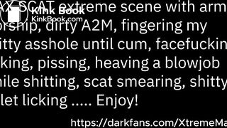 Pierced tattooed pussy milf eating shit, puking