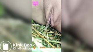 Public outdoor festival shit