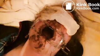 twink pig femboy trans human toilet swallow shit b