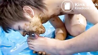 Shitting on and fucking a twink