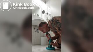 Extrem dildo and scat Esse meine Scheisse