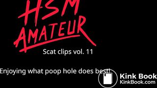 11: Enjoying what poop hole does best